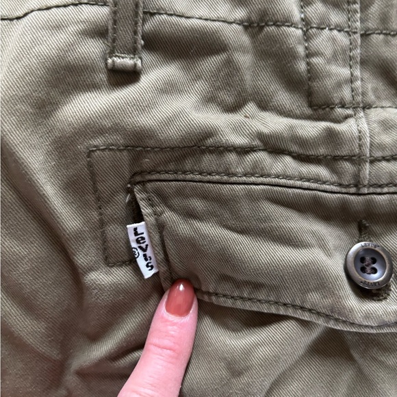 Levi's Men's Olive Green Trousers - Picture 4 of 6